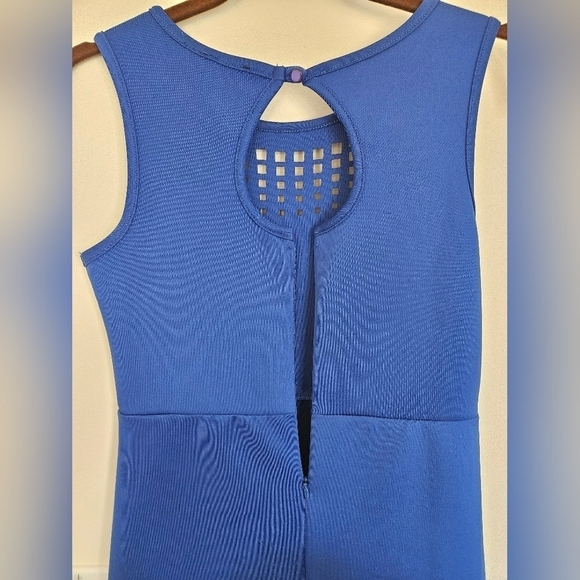 Zunie Blue Skater Dress - Picture 6 of 10